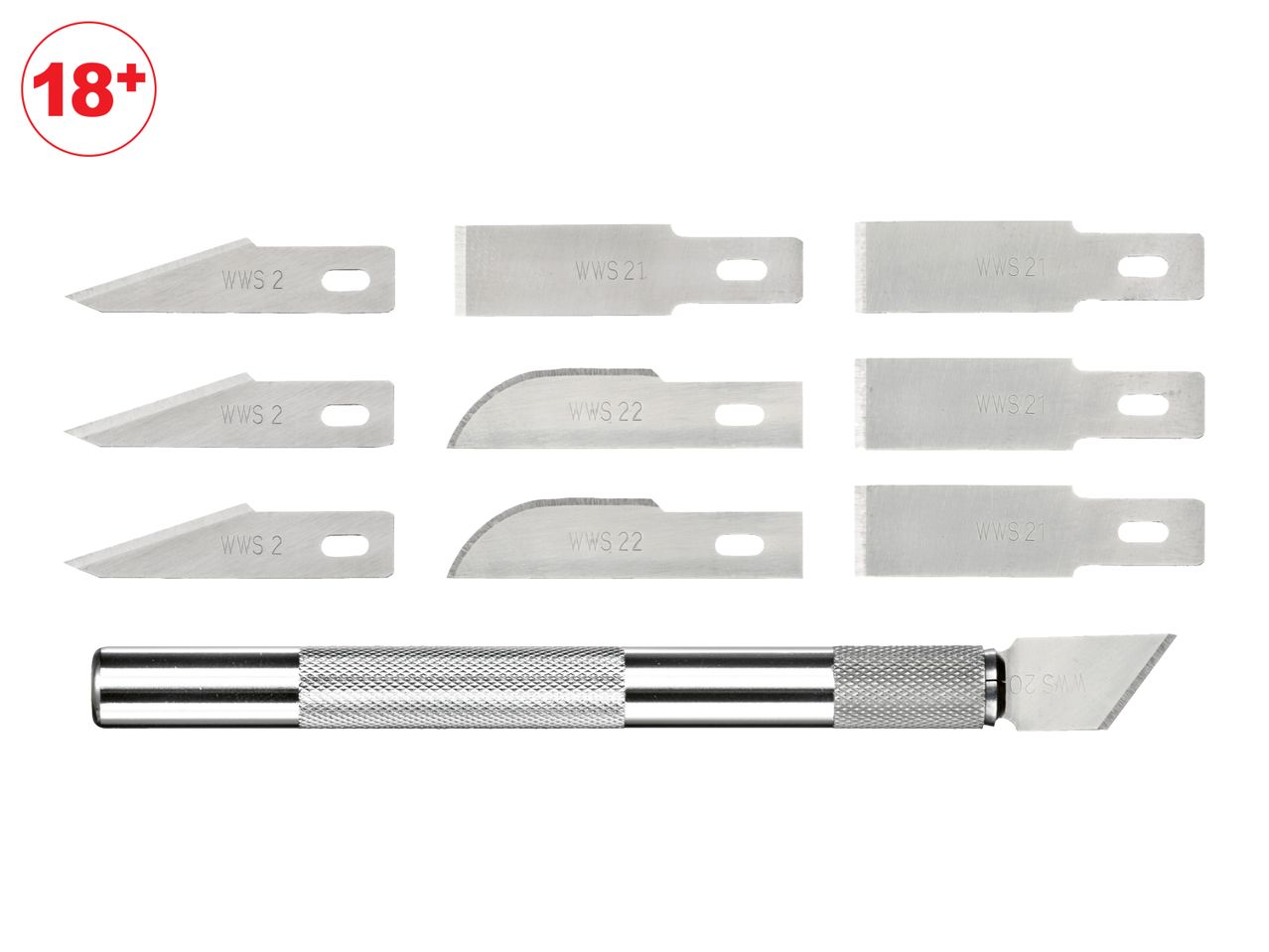 Parkside Precision Knife Set - 11 Piece Set