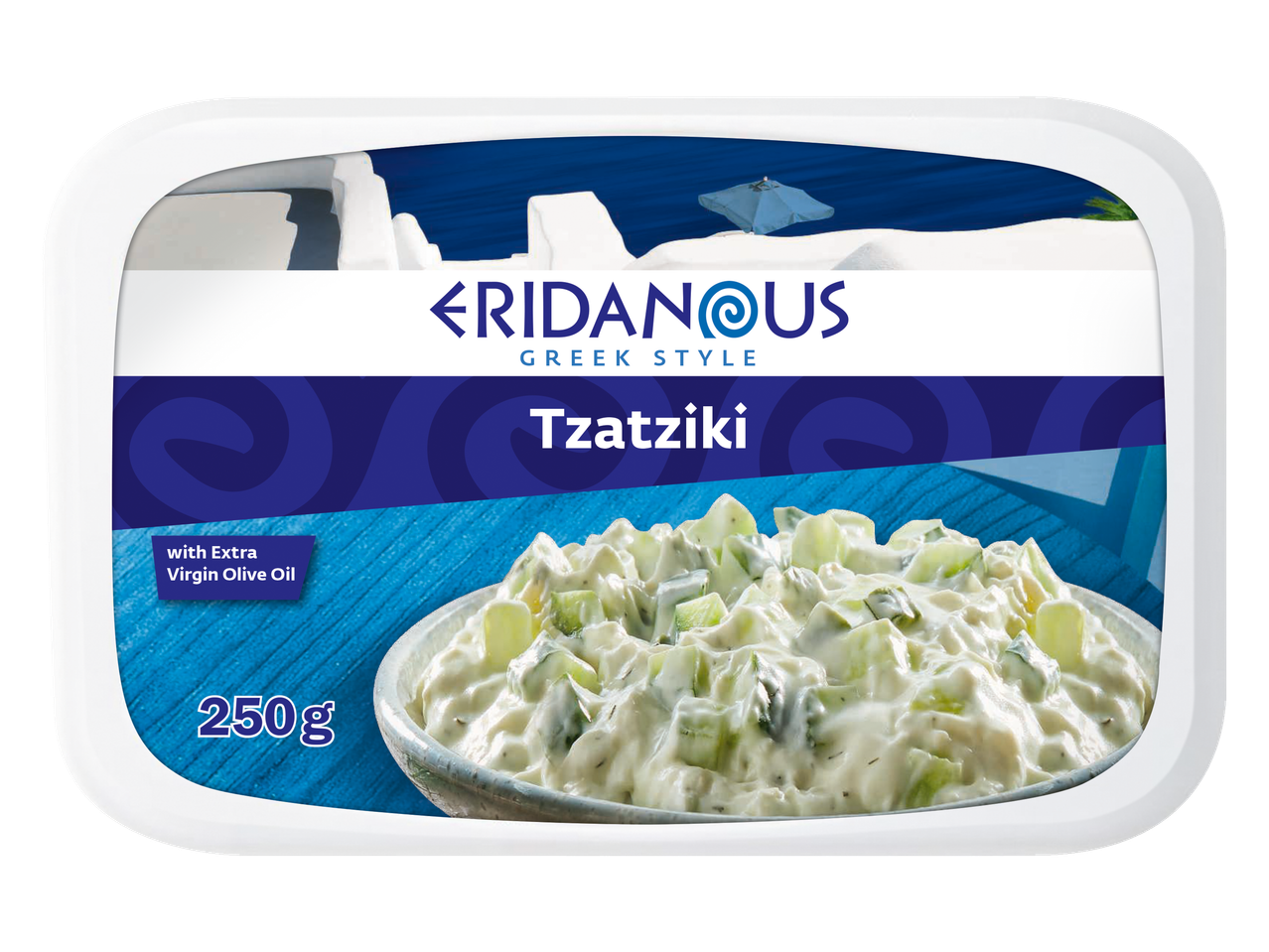 Eridanus grieķu stila tzatziki, 250 g.