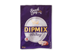 Lilla pose med dipmix med hvidløgssmag, 16 g.