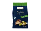 ITALIAMO Pralines Melkchocolade met pistachecrème en gehakte pistachenoten, 200g.