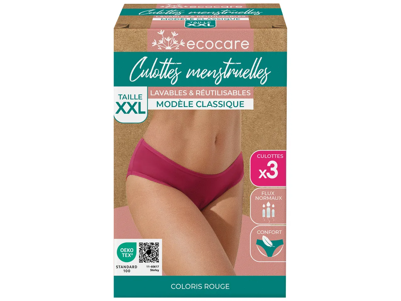 Aller en mode plein écran : Culottes menstruelles - Image 2