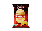 Snack Day Ribble naturel aardappelchips, 250g zak.