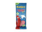 Veganske jordbærstænger med sur smag, uden animalsk gelatine.