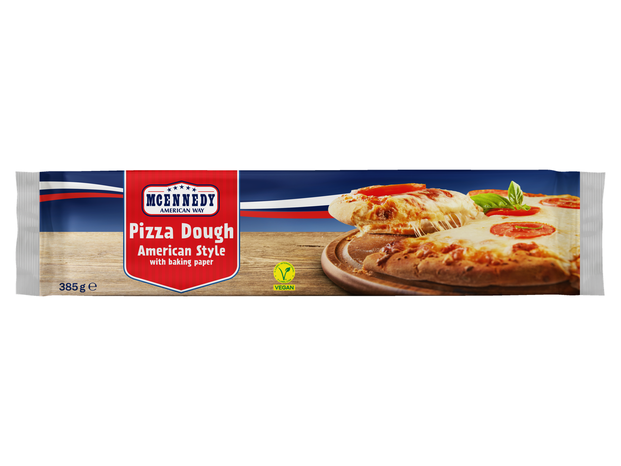 McEnnedy picos tešla, amerikietiško stiliaus, veganiška.