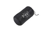 Packed black Crivit sleeping bag.