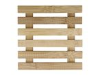 A small, light-colored wooden pallet, ideal for crafting or DIY projects.