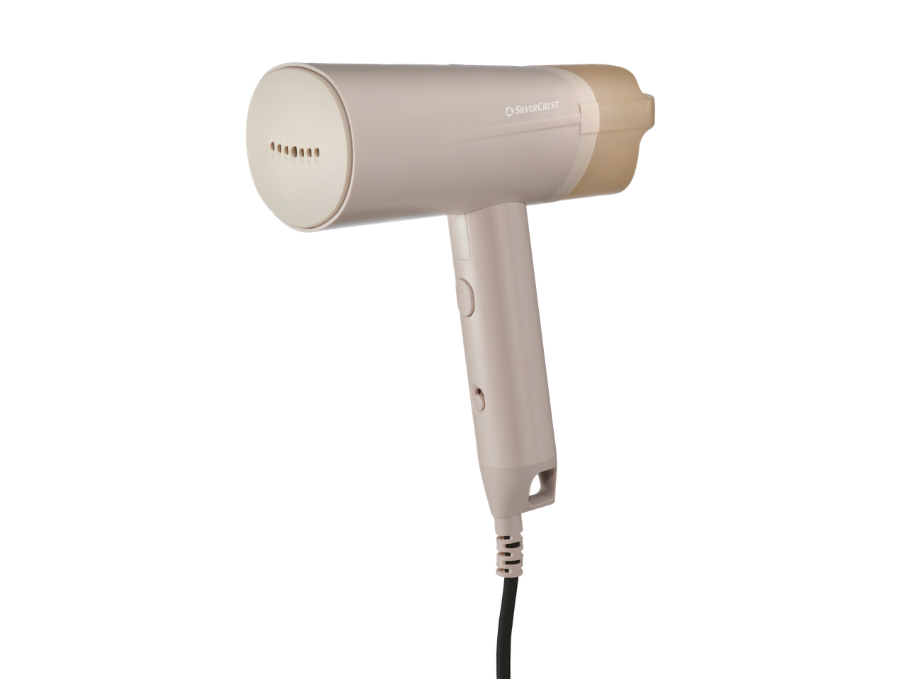 Silvercrest® garų šepetys smėlio spalvos.