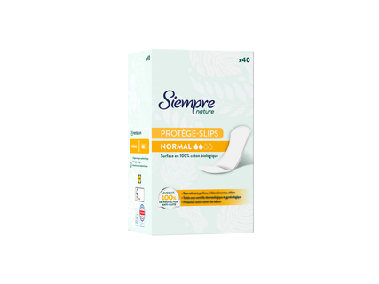 SIEMPRE Protège-slips 100 % coton bio