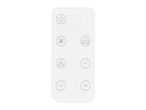 White remote control with grey buttons