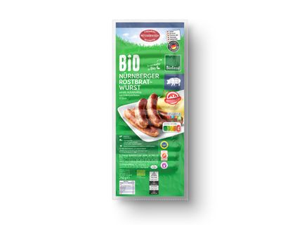 Bioland Nürnberger Rostbratwurst