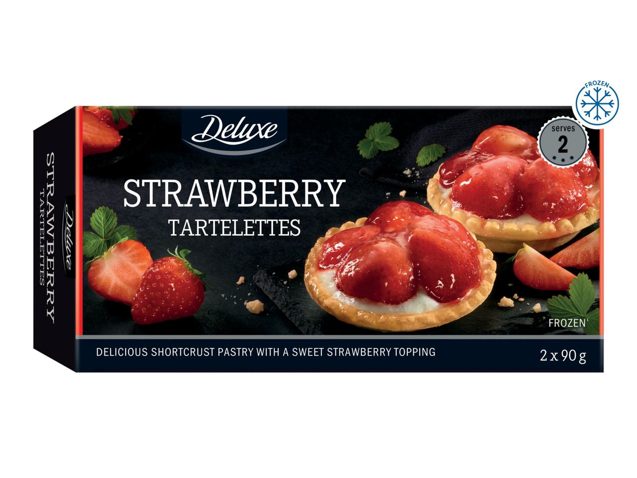 Go to full screen view: Deluxe Strawberry Tartelettes - Image 1