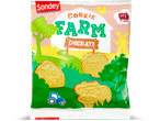 Sondey Cookie Farm chocolade koekjes in de vorm van dieren.