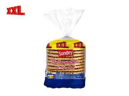 XXL Sondey Butterwaffeln Karamell