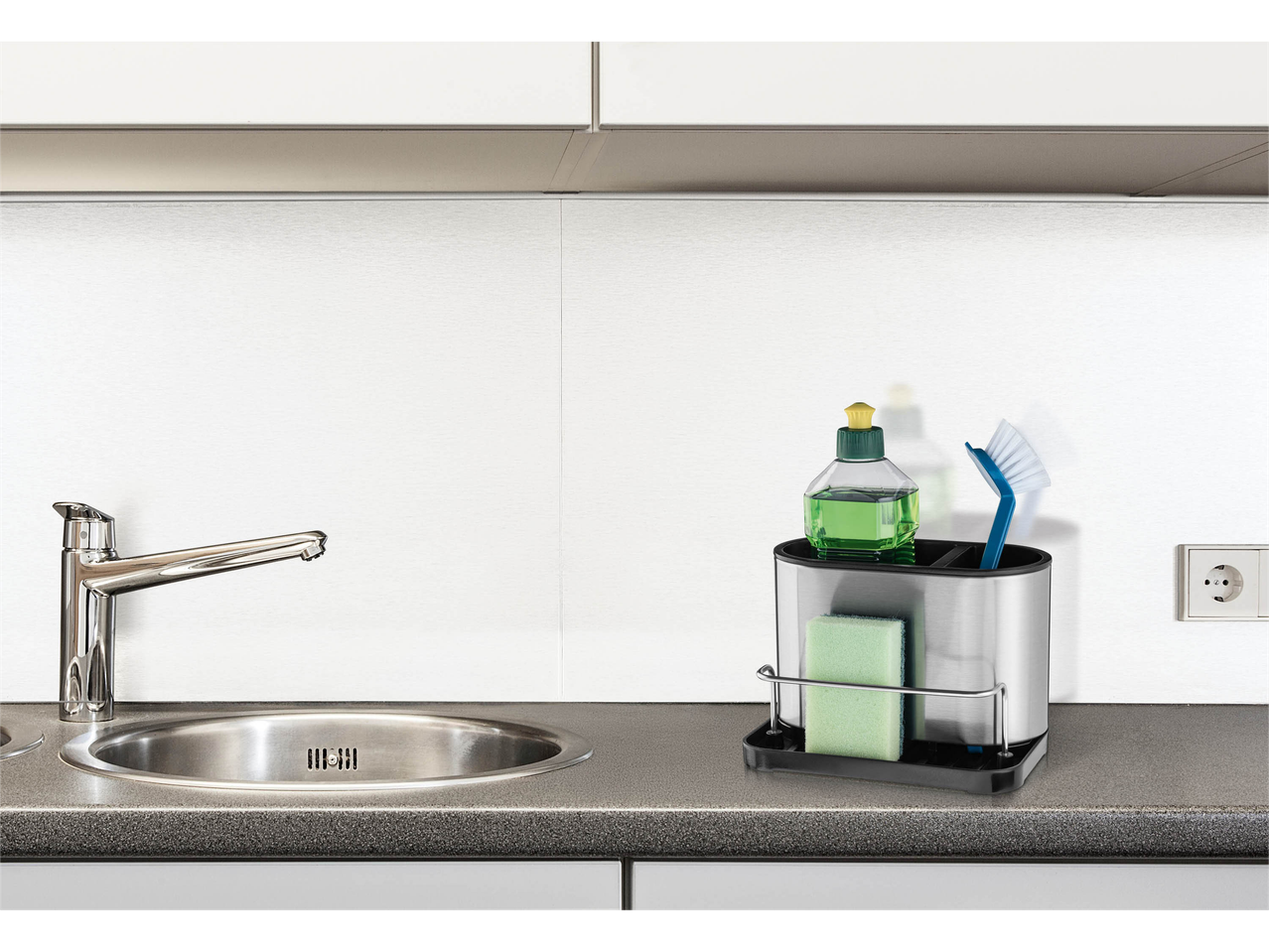 Organizer per lavello o scolaposate