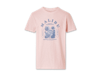 Rosa T-Shirt mit Malindo-Aufdruck.