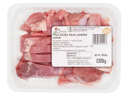 Friss pulykafelsőcomb- filé csík