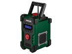 Parkside portable radio with a digital display and various controls