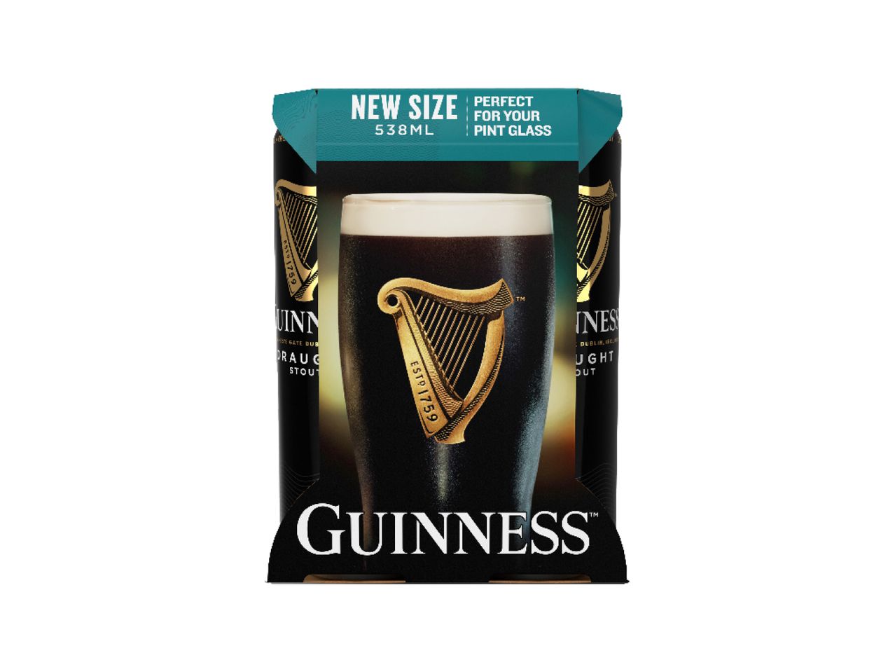 Go to full screen view: Guiness Draught Stout - Image 1