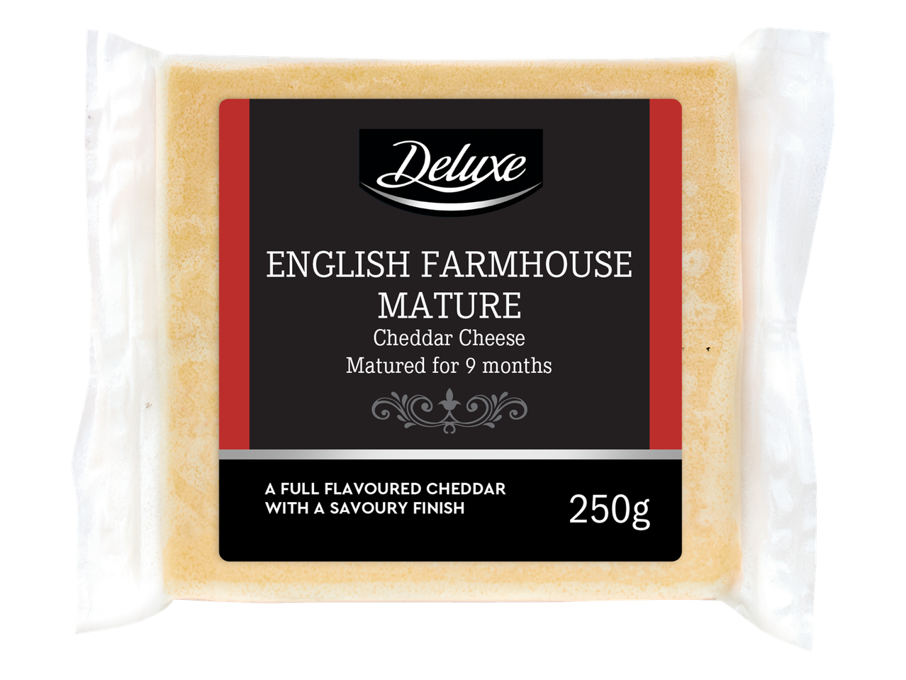 Deluxe English Farmhouse Mature Cheddar Kaas (250g)