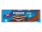 Barra de chocolate Fin Carre Kingsize Neo com biscoitos Oreo.