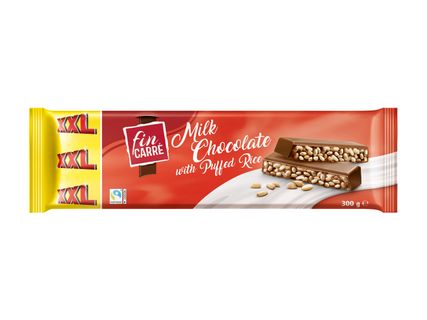 Tejcsokoládé puffasztott rizzsel*