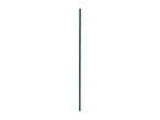 Green garden stake with a pointed end