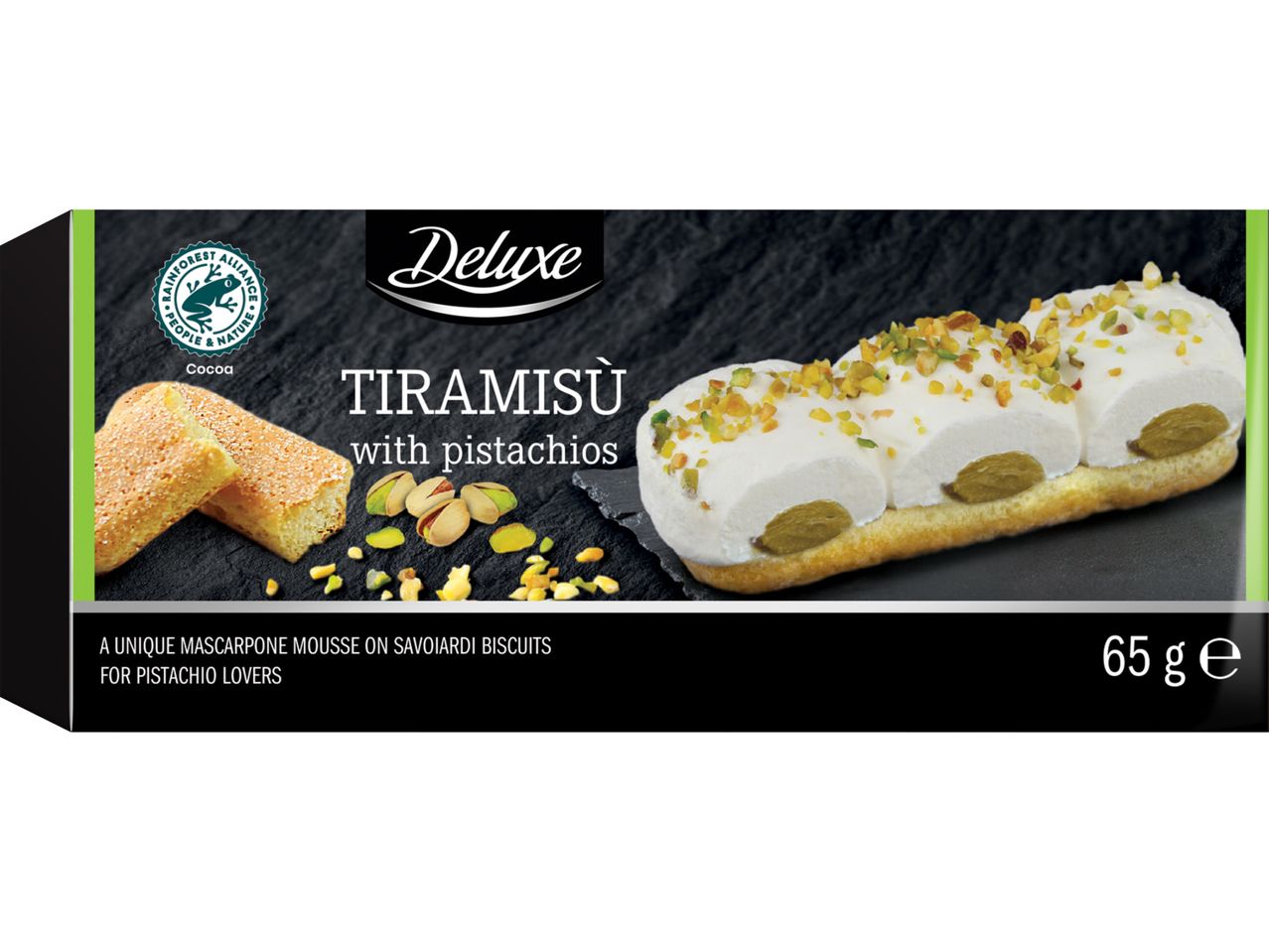 Десерт Тирамису с парчета бадем от Dr. Oetker.