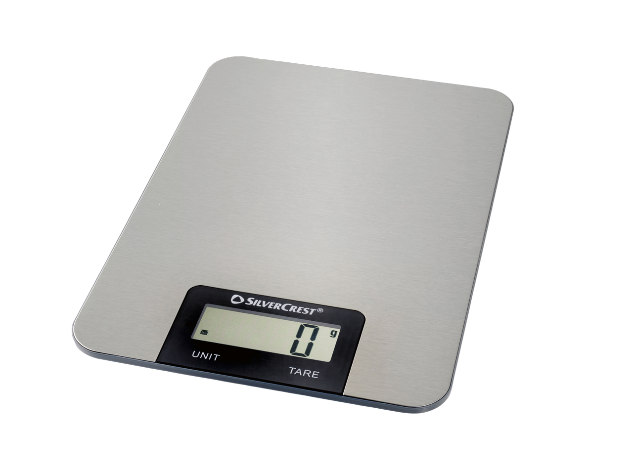 Silvercrest® digitaalne köögikaal, ekraanil 0 g.