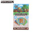 Minecraft sticker set with 10 sheets and over 800 stickers, featuring characters like Steve and Alex.