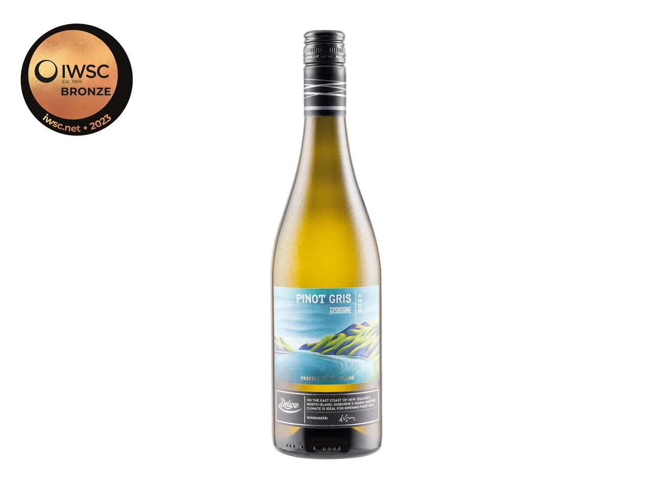 Go to full screen view: Deluxe New Zealand Pinot Gris, Gisborne - Image 1