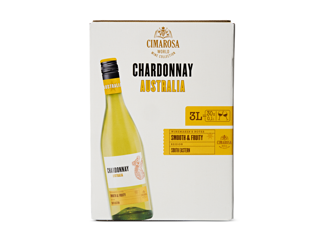 3L Cimarosa Chardonnay uit Australië.