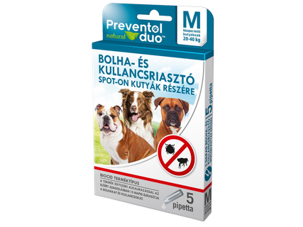 Bolha- és kullancsriasztó spot-on*