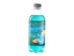 Μια φιάλη Blue Curaçao mocktail.