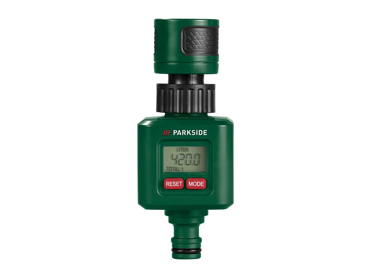 Parkside water meter for garden watering.