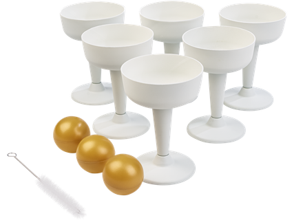 LIVARNO home Proseccopong-Set, 19-teilig