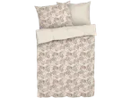 Lenjerie de pat reversibilă din satin LIVARNO home cu model floral
