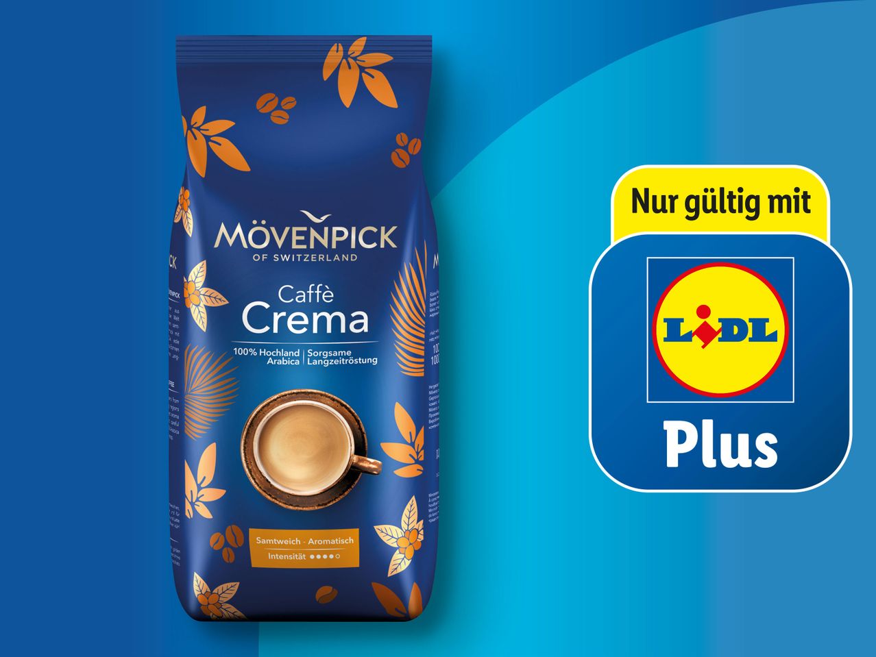 Mövenpick Caffè Ganze Bohnen