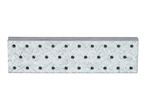 Galvanized steel connector plate with multiple holes