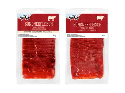 QUALITÉ SUISSE Carne secca dei Grigioni