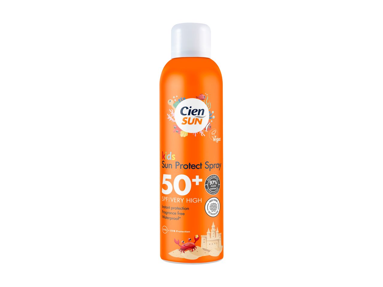 Dove sun spray SPF 50+ za zaštitu od sunca.