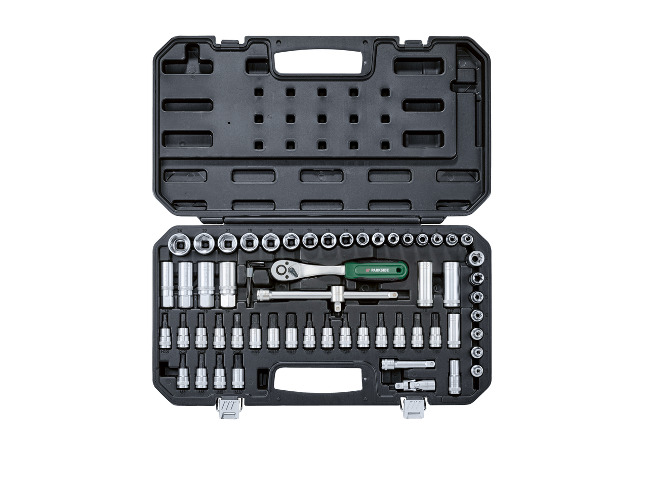 PARKSIDE® Zestaw 65 kluczy nasadowych