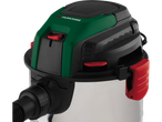 Aspirator umed-uscat Parkside în verde, negru și argintiu