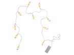 Halloween ghost string lights with a battery pack
