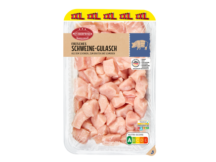 Metzgerfrisch Frisches Schweine-Gulasch