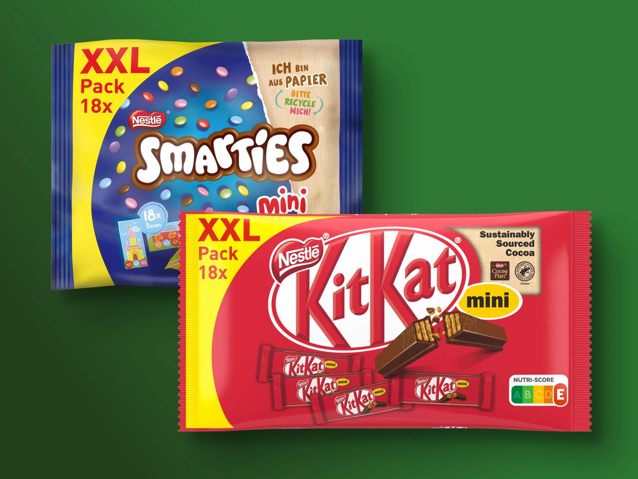 Gehe zu Vollbildansicht: Nestlé KitKat/Smarties Mini XXL Pack - Bild 1