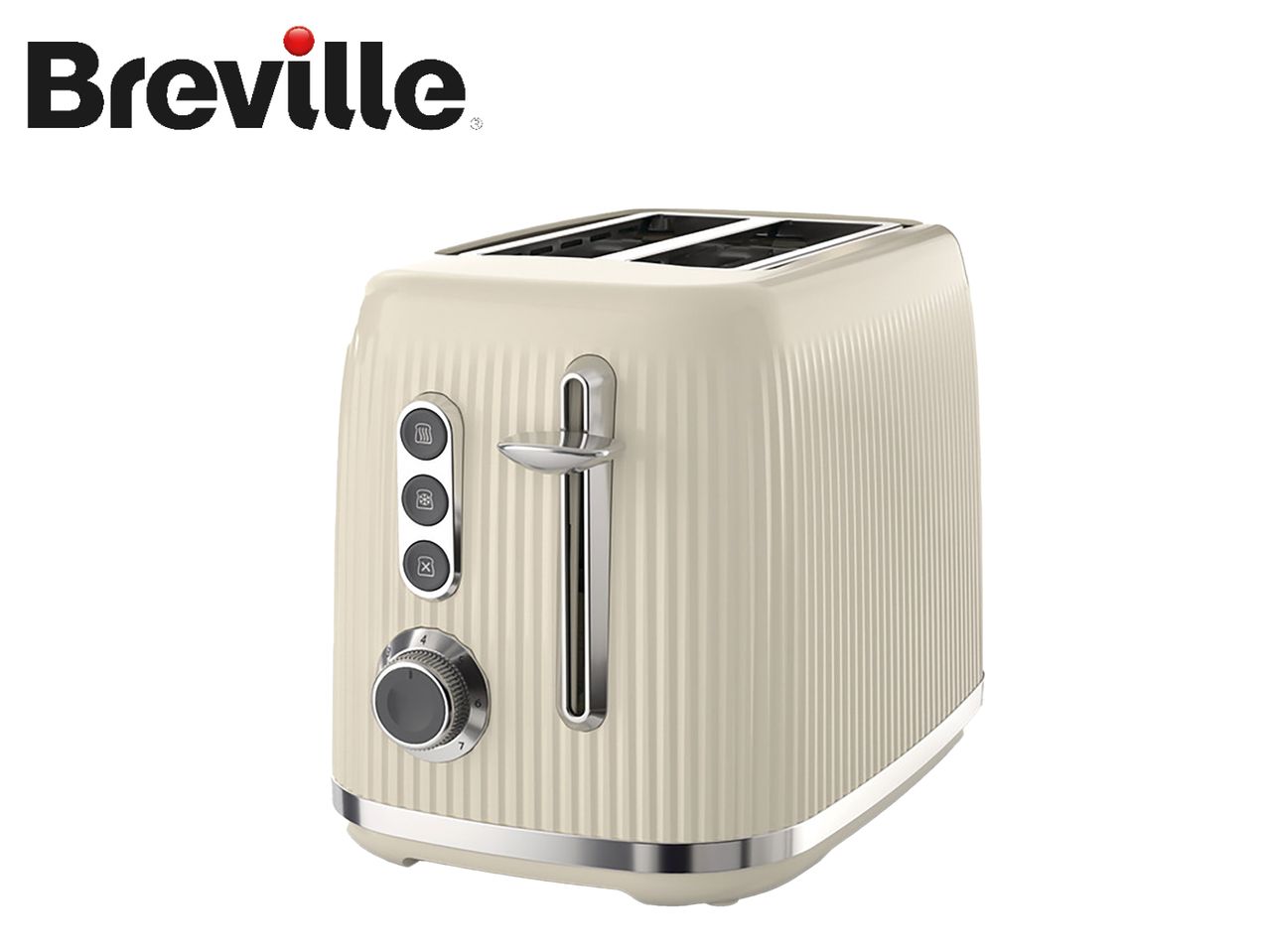 Go to full screen view: Breville Bold 2 Slice Toaster - Cream - Image 1