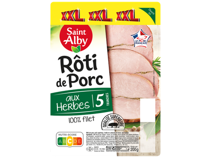 SAINT ALBY Rôti de porc aux herbes