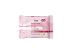 Toalhitas de limpeza facial Cien Sensitive, 3 em 1, para pele seca e sensível, 25 unidades.