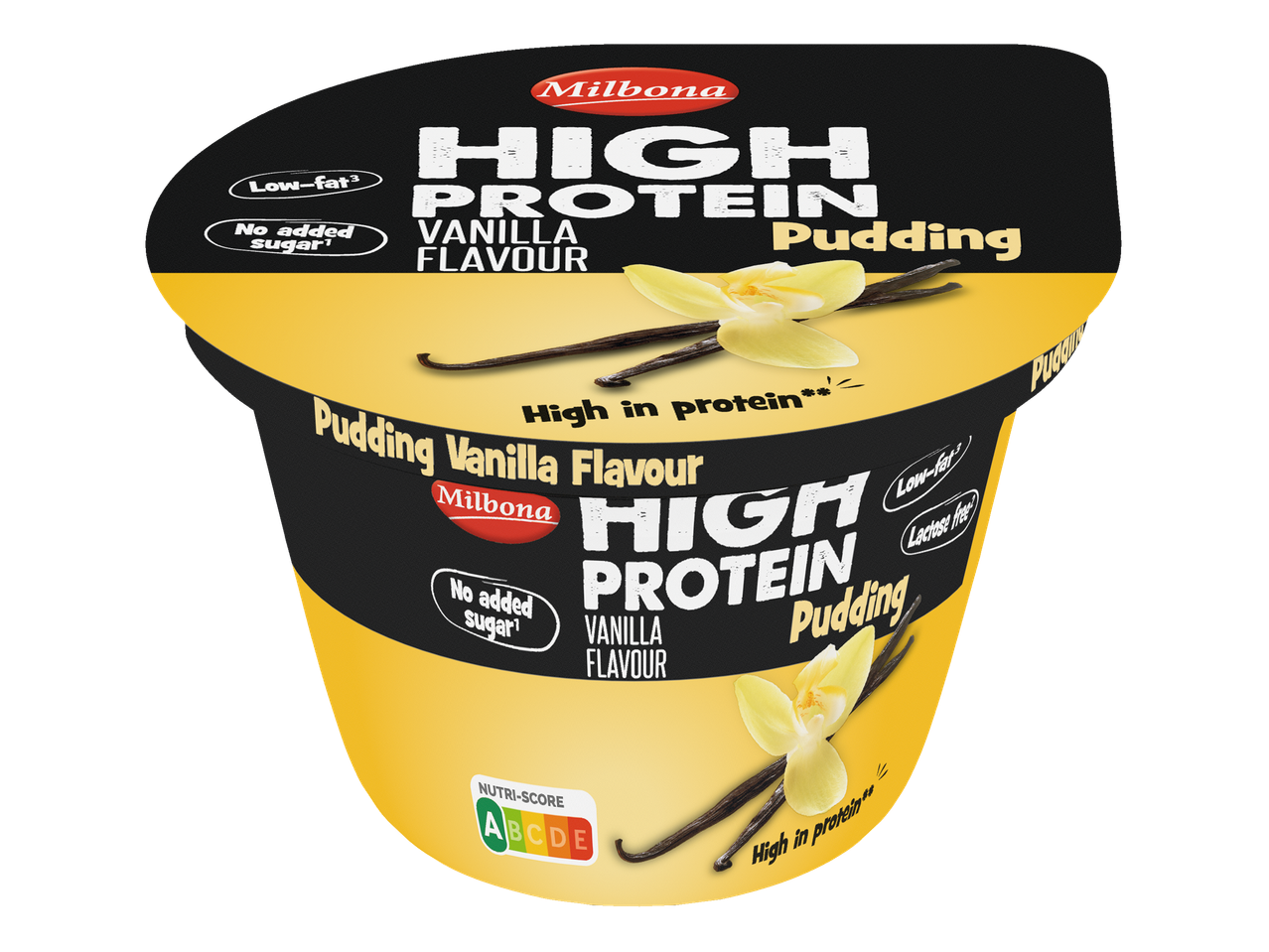 Milbona magas fehérjetartalmú vaníliás puding.