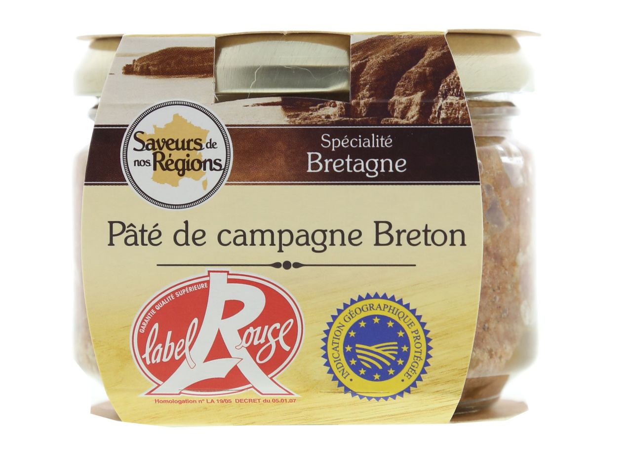 Aller en mode plein écran : Pâté de campagne breton IGP - Image 1